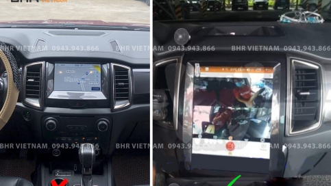 Màn hình DVD Android Tesla Ford Everest 2016 - nay